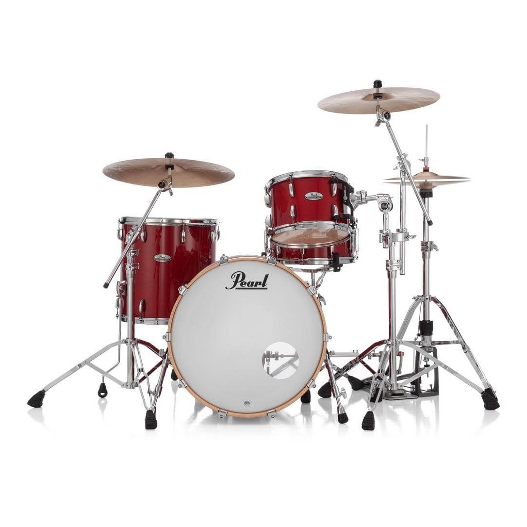 Pearl Professional Maple 3pc Drum Set 22/12/16 Sequoia Red
