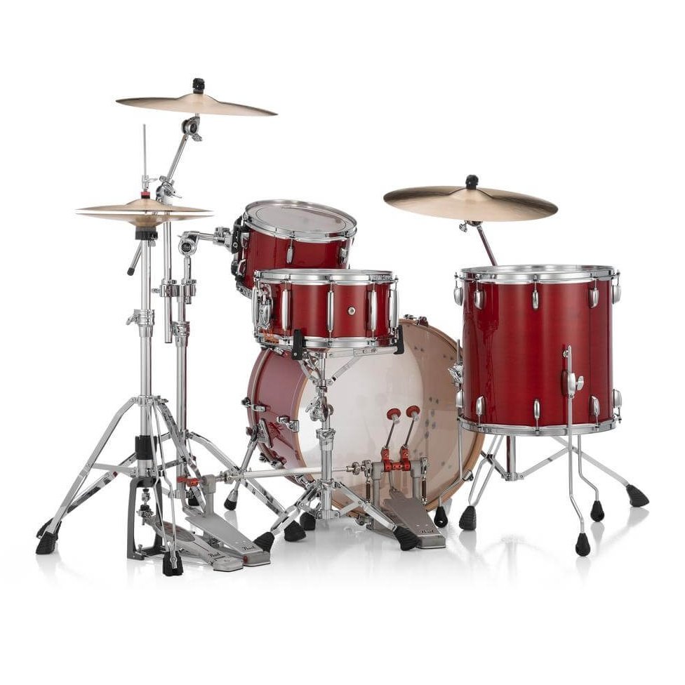 Pearl Professional Maple 3pc Drum Set 22/12/16 Sequoia Red