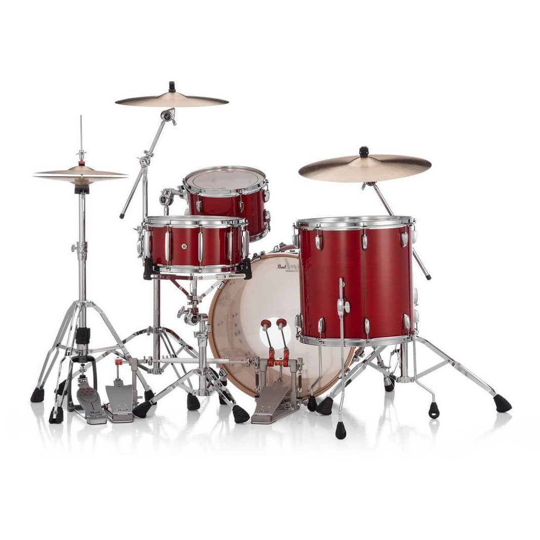 Pearl Professional Maple 3pc Drum Set 22/12/16 Sequoia Red