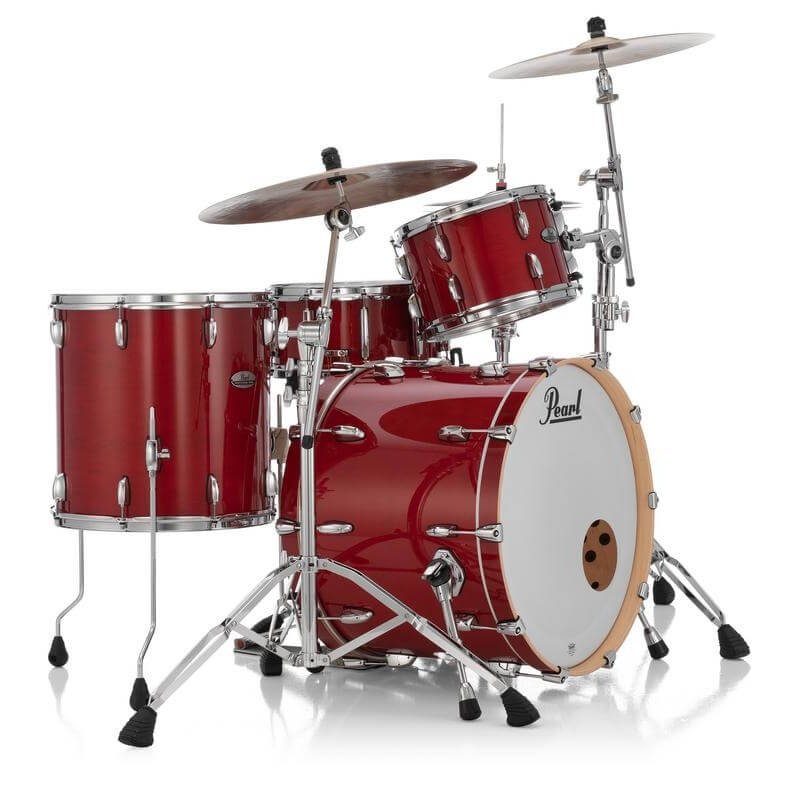 Pearl Professional Maple 3pc Drum Set 22/12/16 Sequoia Red