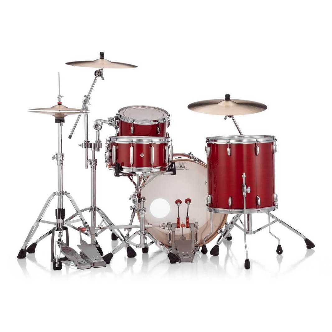 Pearl Professional Maple 3pc Drum Set 22/12/16 Sequoia Red