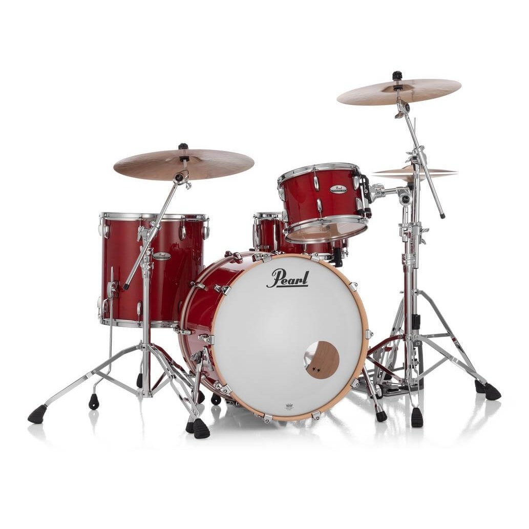 Pearl Professional Maple 3pc Drum Set 22/12/16 Sequoia Red