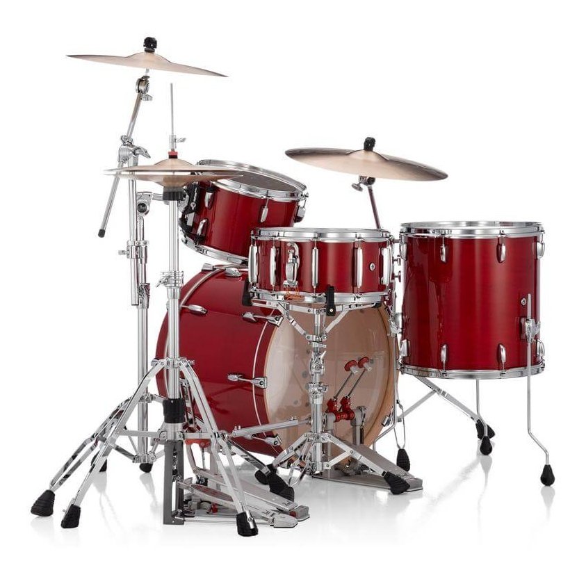 Pearl Professional Maple 3pc Drum Set 22/12/16 Sequoia Red