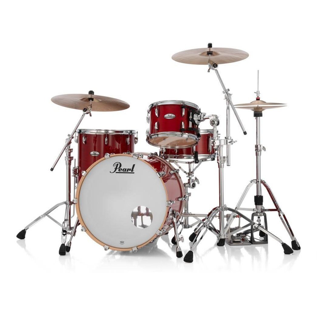Pearl Professional Maple 3pc Drum Set 22/12/16 Sequoia Red