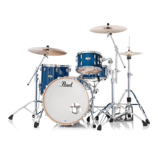 Pearl Professional Maple 3pc Drum Set 22/12/16 Sheer Blue
