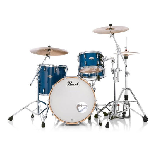 Pearl Professional Maple 3pc Drum Set 22/12/16 Sheer Blue