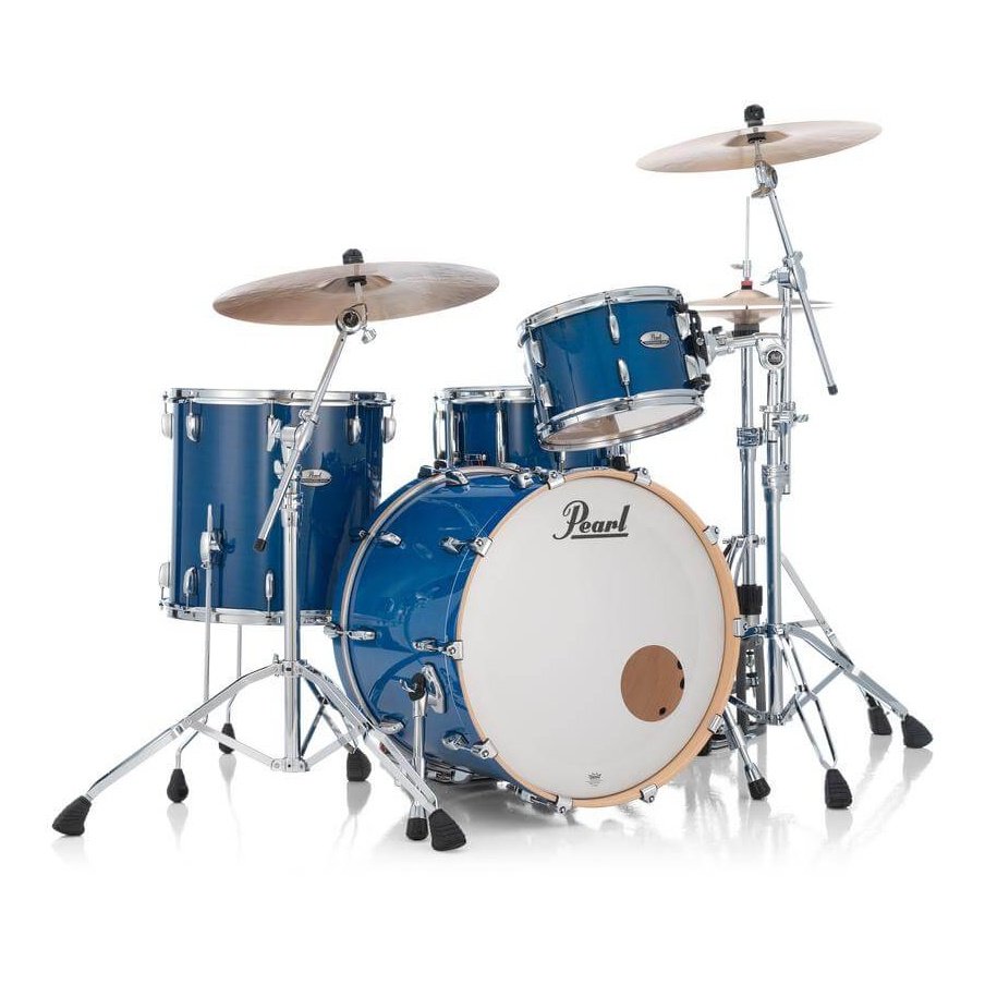 Pearl Professional Maple 3pc Drum Set 22/12/16 Sheer Blue