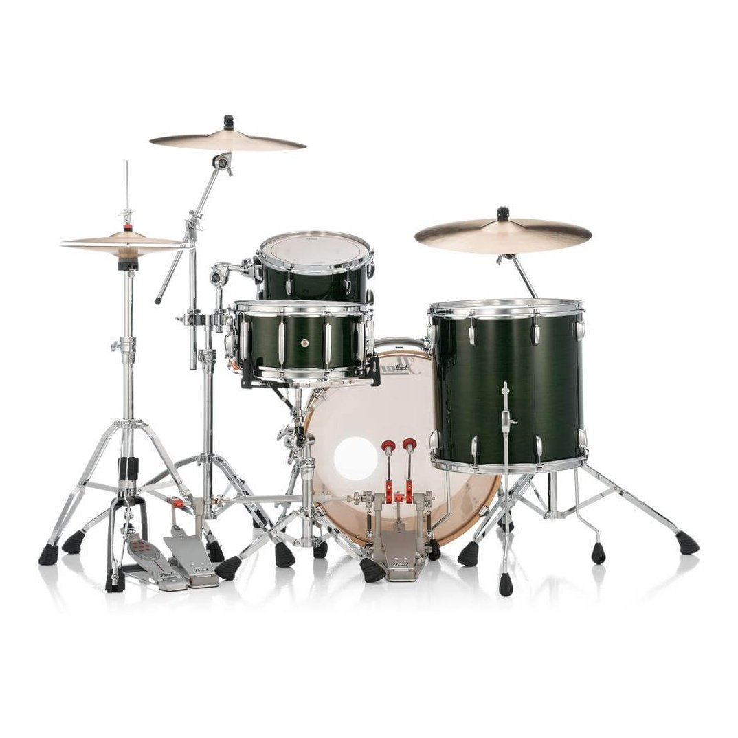 Pearl Professional Maple 3pc Drum Set 22/12/16 Emerald Mist