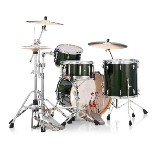 Pearl Professional Maple 3pc Drum Set 22/12/16 Emerald Mist
