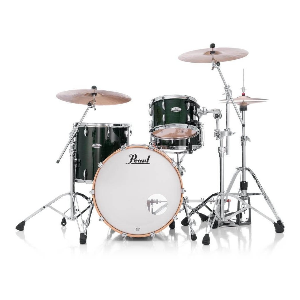 Pearl Professional Maple 3pc Drum Set 22/12/16 Emerald Mist