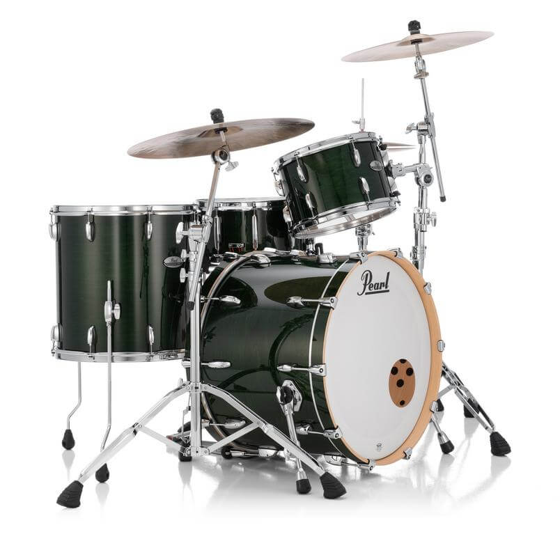 Pearl Professional Maple 3pc Drum Set 22/12/16 Emerald Mist