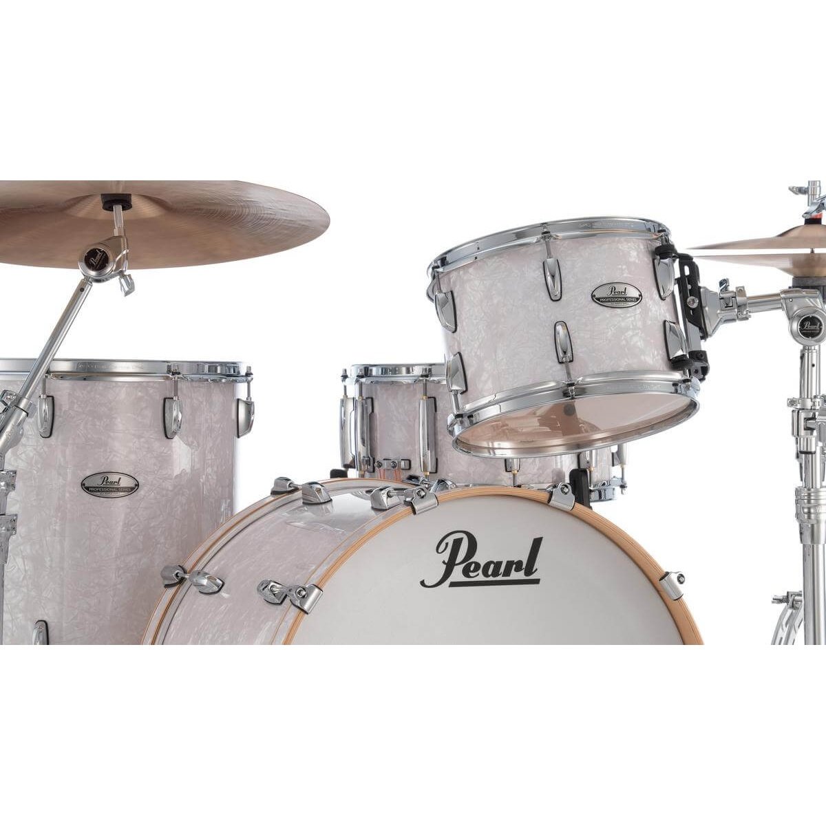Pearl Professional Maple 3pc Drum Set 22/12/16 White Marine Pearl