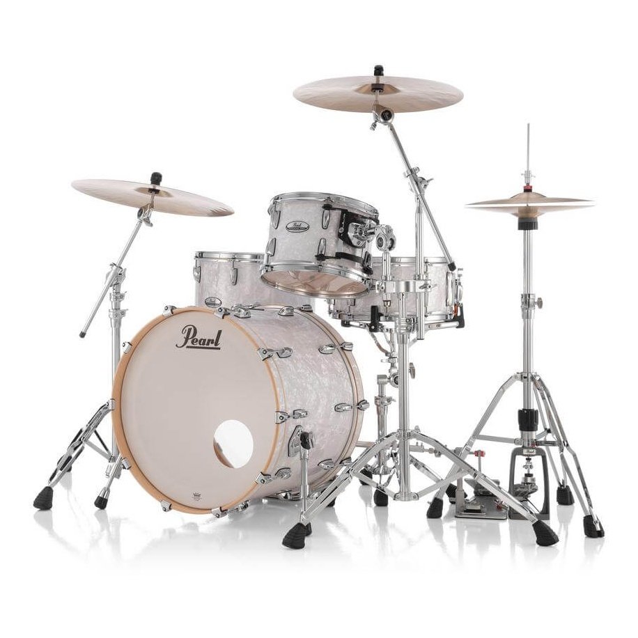 Pearl Professional Maple 3pc Drum Set 22/12/16 White Marine Pearl