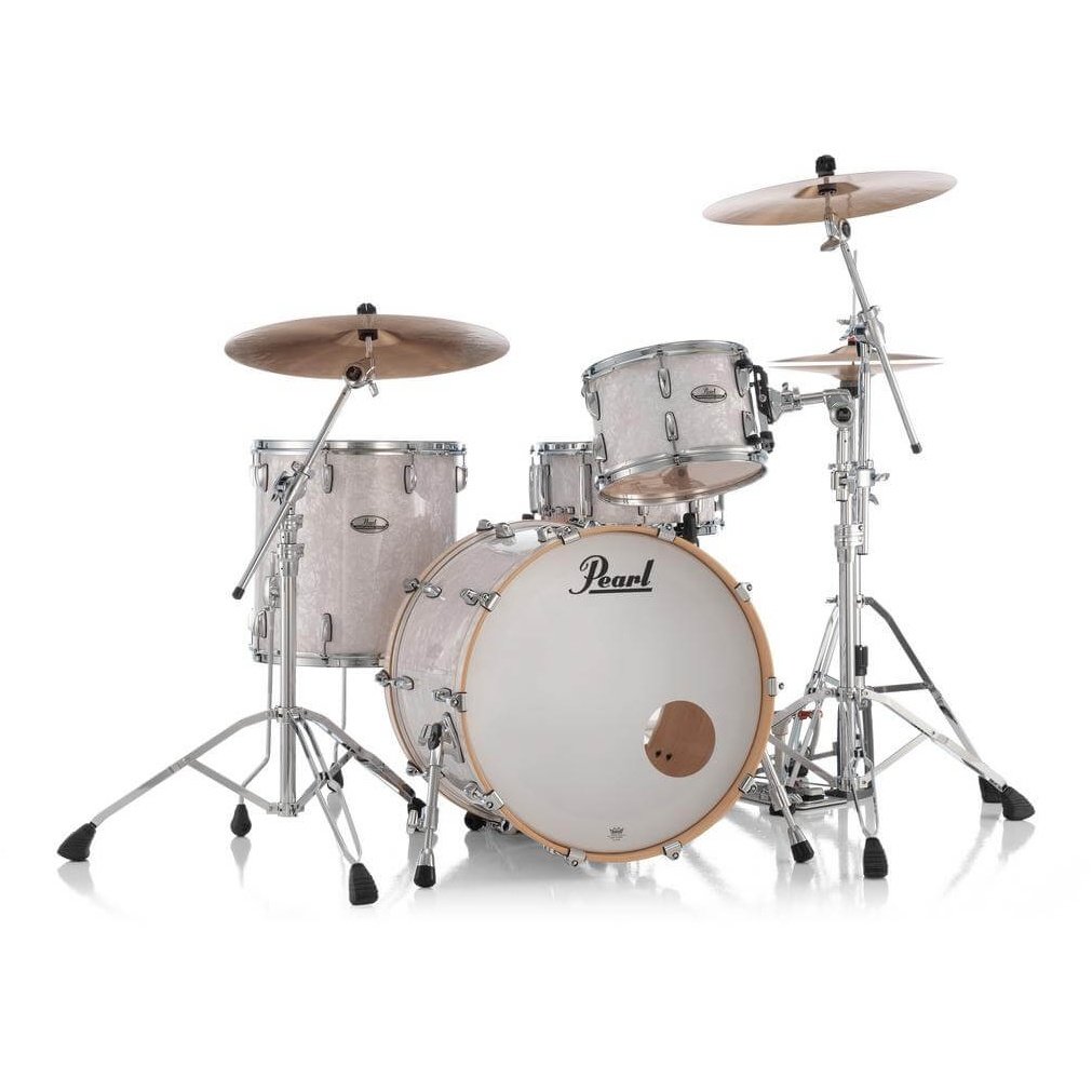 Pearl Professional Maple 3pc Drum Set 22/12/16 White Marine Pearl