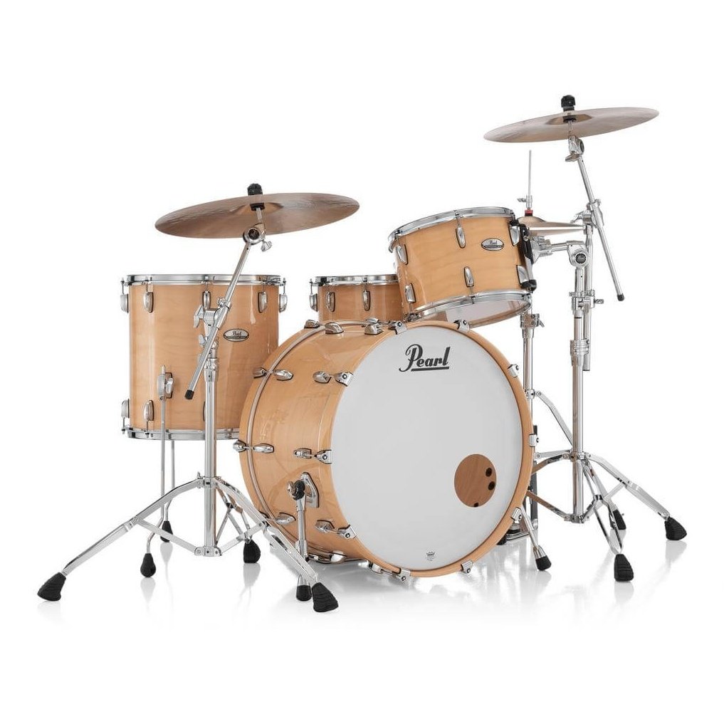 Pearl Professional Maple 3pc Drum Set 24/13/16 Natural Maple