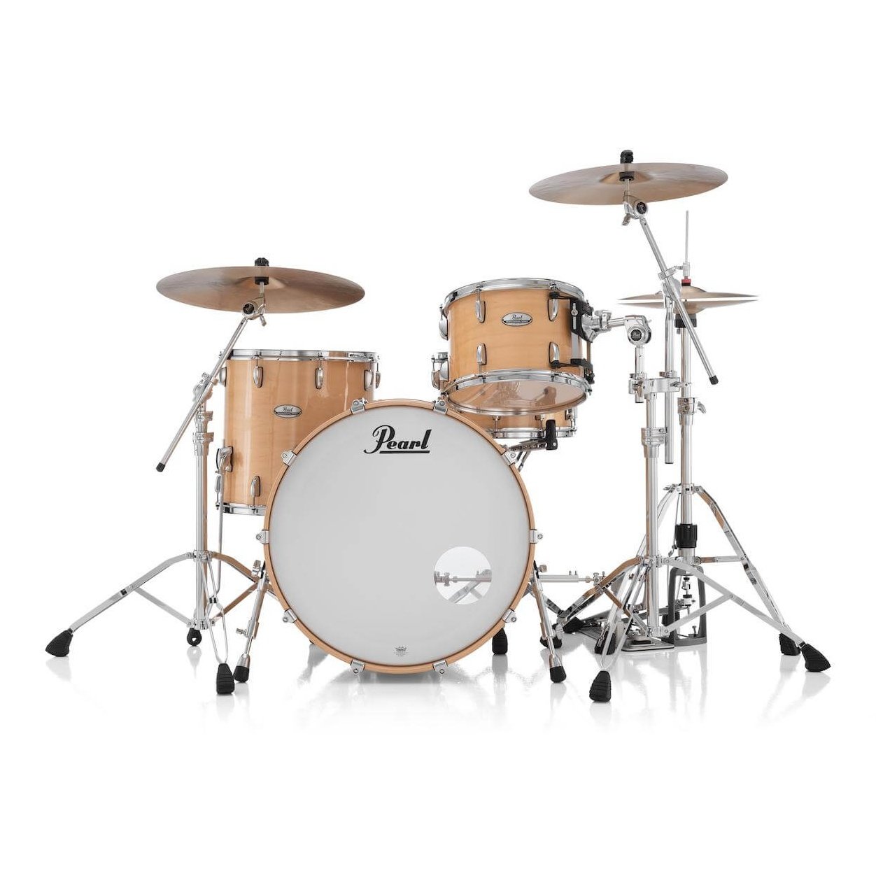 Pearl Professional Maple 3pc Drum Set 24/13/16 Natural Maple