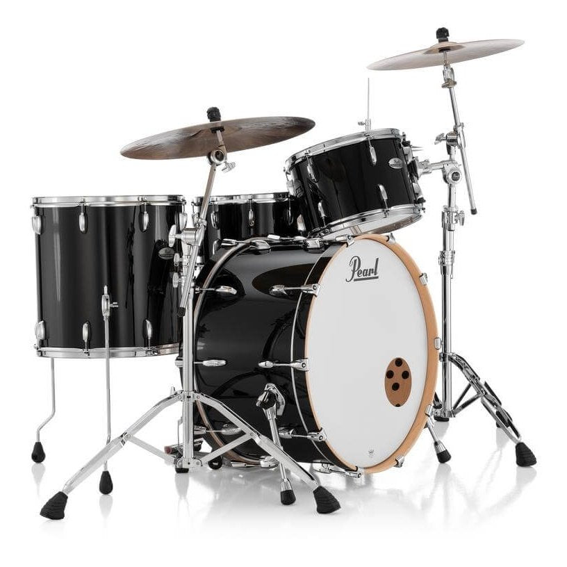 Pearl Professional Maple 3pc Drum Set 24/13/16 Piano Black