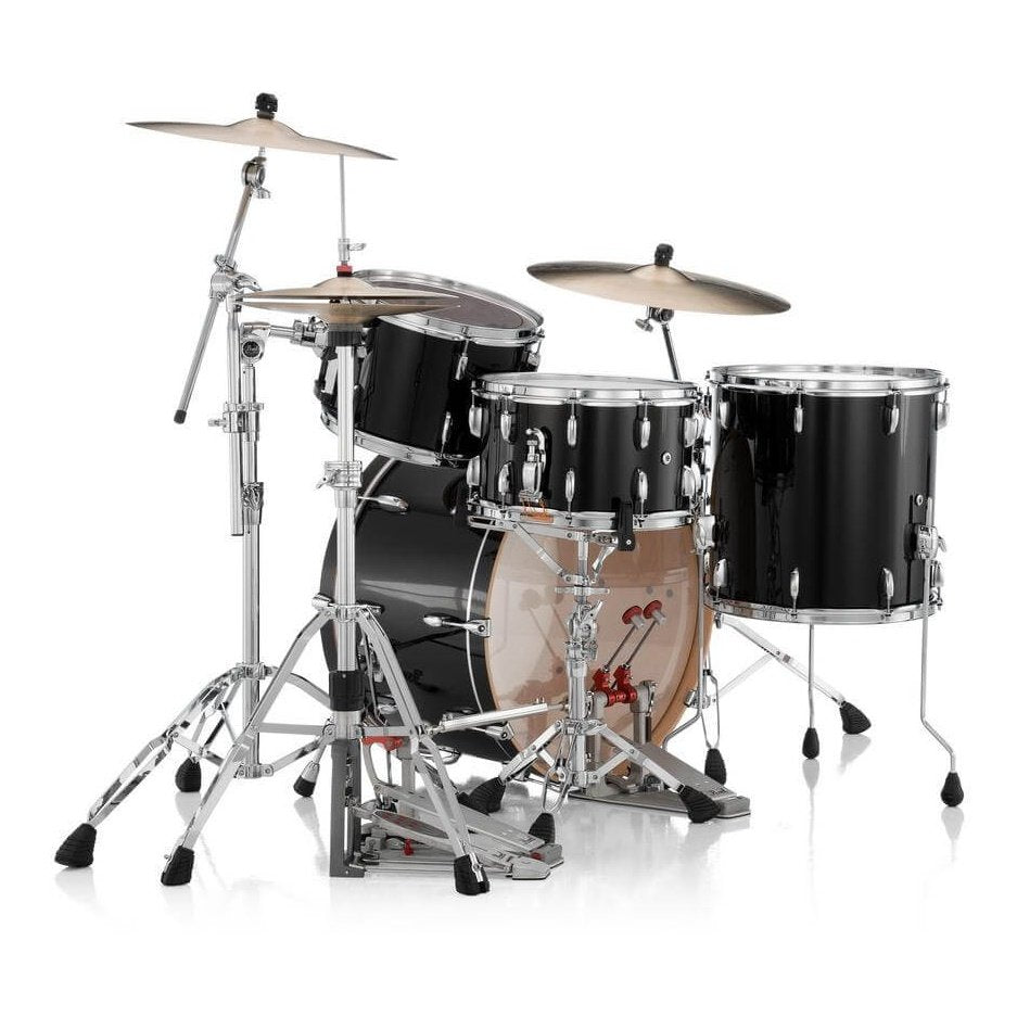 Pearl Professional Maple 3pc Drum Set 24/13/16 Piano Black