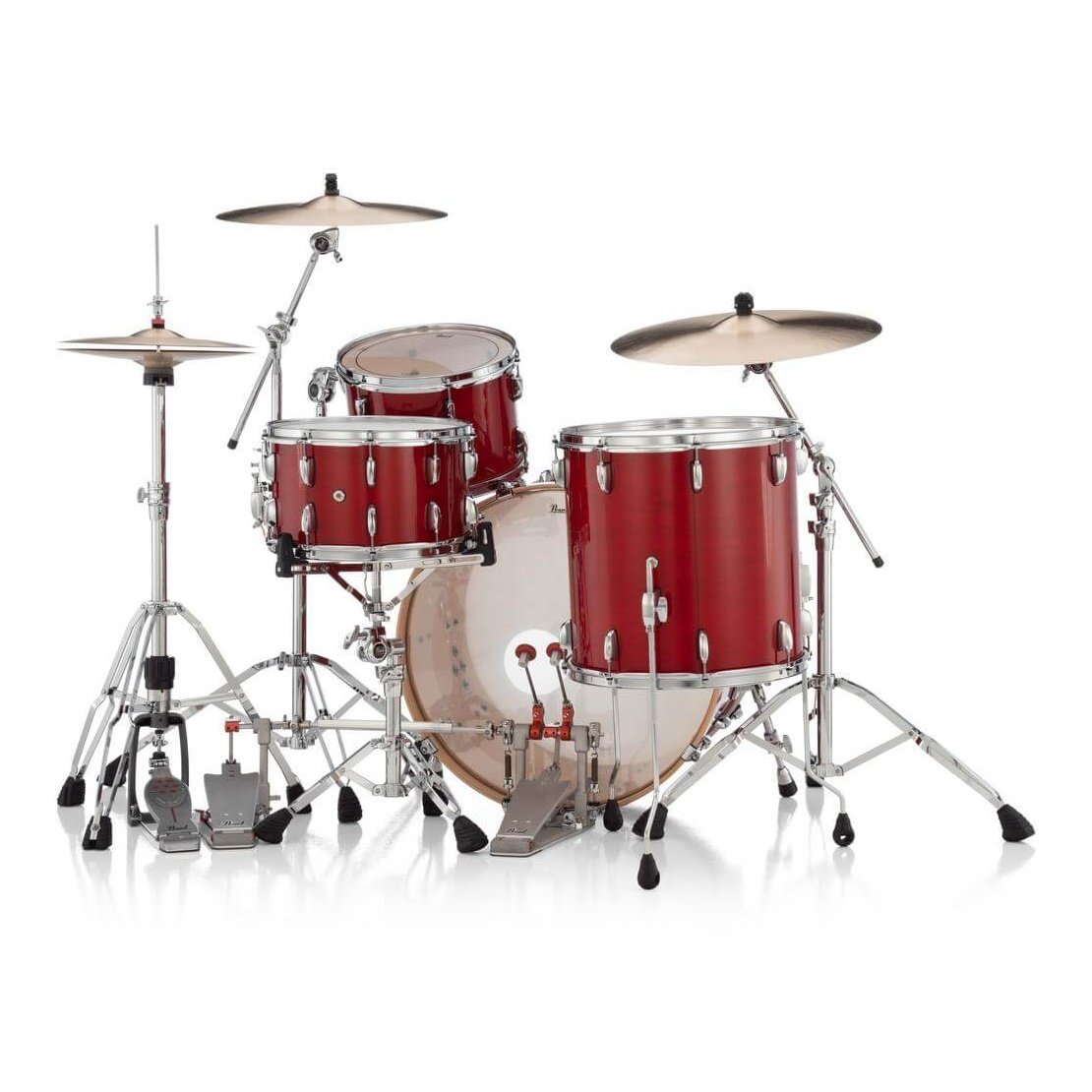 Pearl Professional Maple 3pc Drum Set 24/13/16 Sequoia Red