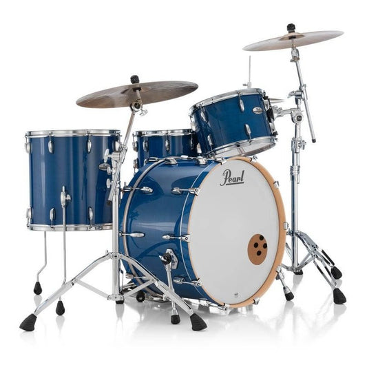 Pearl Professional Maple 3pc Drum Set 24/13/16 Sheer Blue