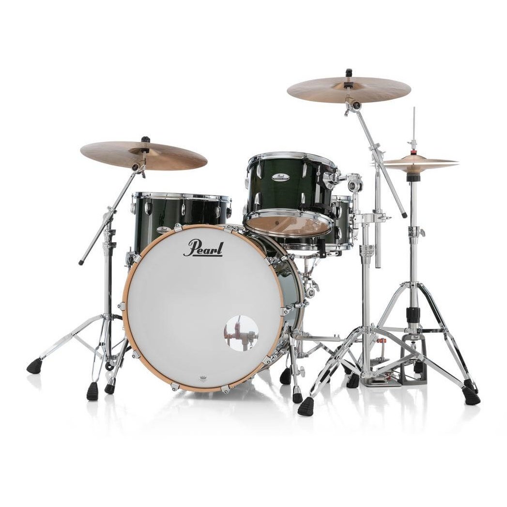 Pearl Professional Maple 3pc Drum Set 24/13/16 Emerald Mist