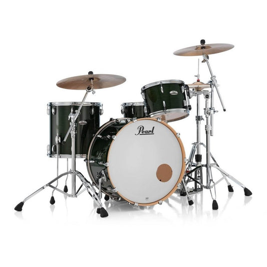 Pearl Professional Maple 3pc Drum Set 24/13/16 Emerald Mist