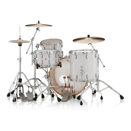 Pearl Professional Maple 3pc Drum Set 24/13/16 White Marine Pearl