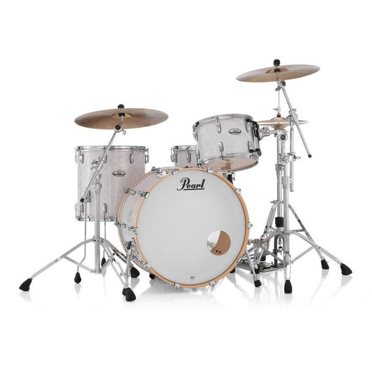 Pearl Professional Maple 3pc Drum Set 24/13/16 White Marine Pearl