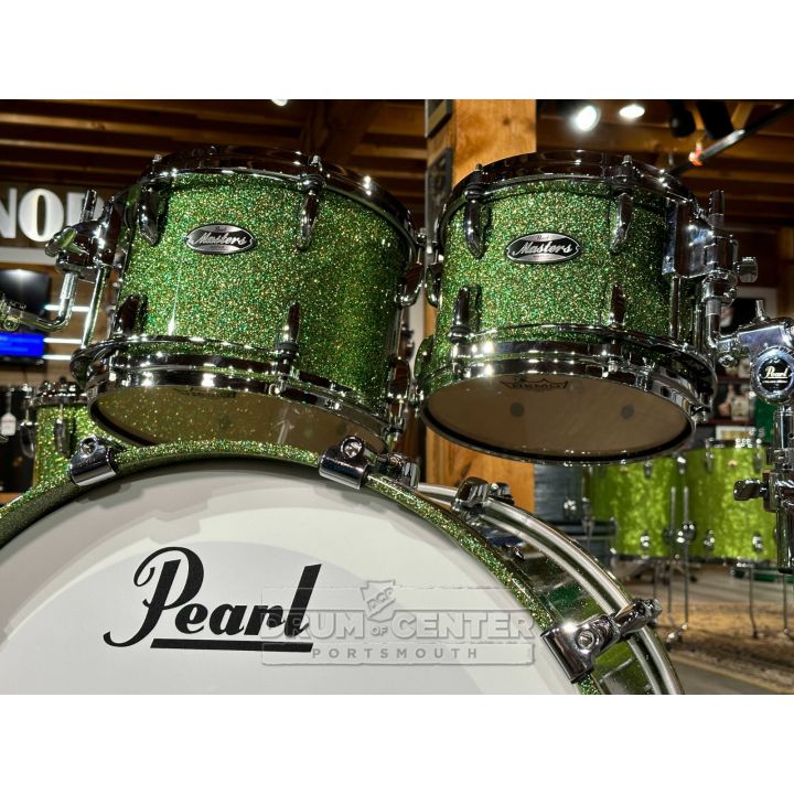 Pearl Masters Maple MM6 4pc Drum Set 22/10/12/16 w/L-Bracket R2 Mounts Shimmer of Oz