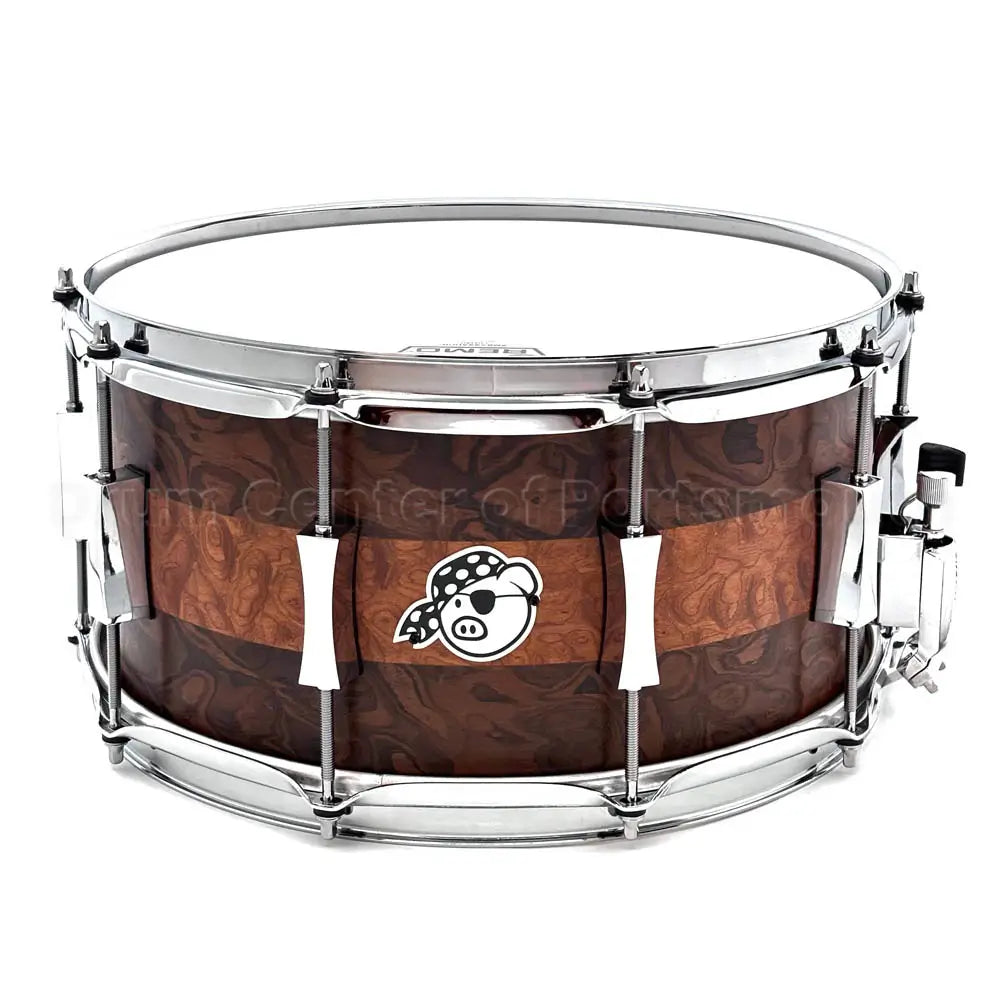 Pork Pie Macchiato Maple Snare Drum 14x7 - Drum Center Of Portsmouth