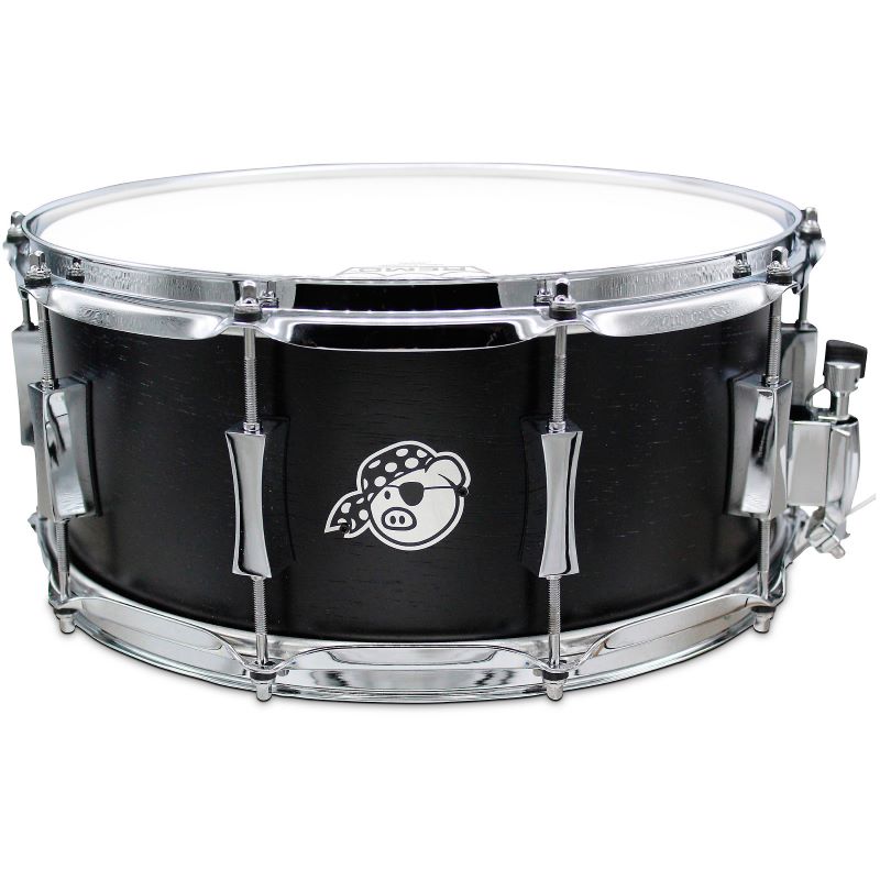 Pork Pie Percussion Oak Snare Drum 14x6.5 Black Belt - Drum Center Of Portsmouth