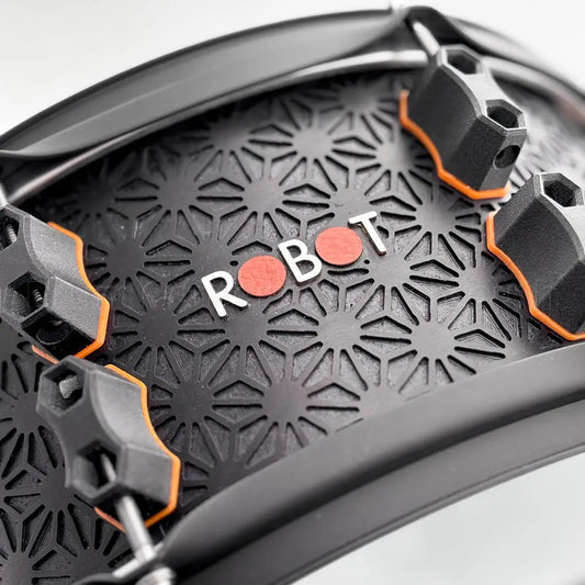 Robot Drum Company Asanoha Snare Drum 14x6.5 Black Maple - Drum Center Of Portsmouth