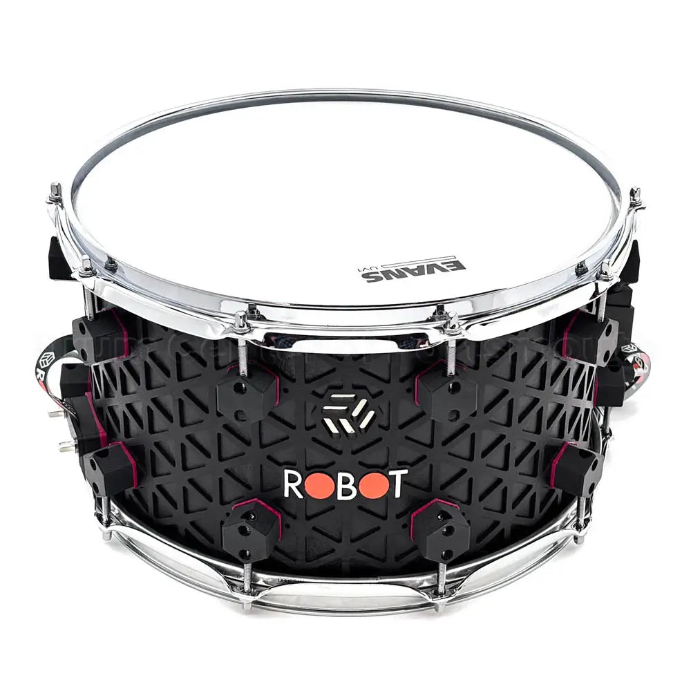 Robot Drum Company Kumiko Snare Drum 14x8 Black Satin - Drum Center Of Portsmouth