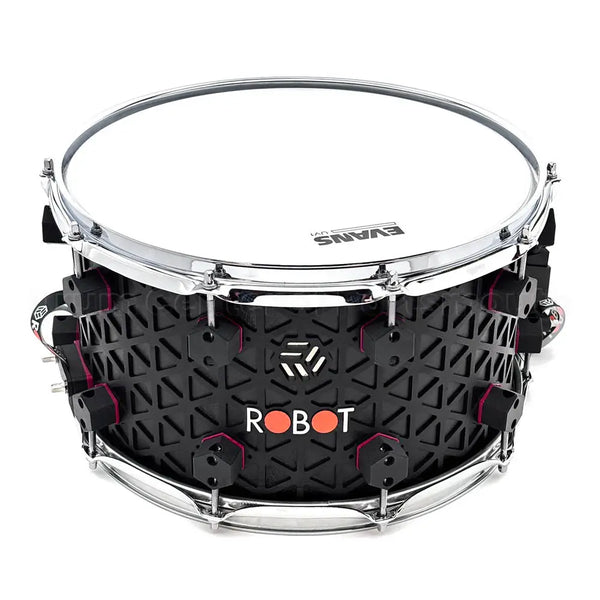 Robot Drum Company Kumiko Snare Drum 14x8 Black Satin