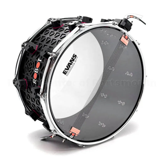 Robot Drum Company Kumiko Snare Drum 14x8 Black Satin - Drum Center Of Portsmouth