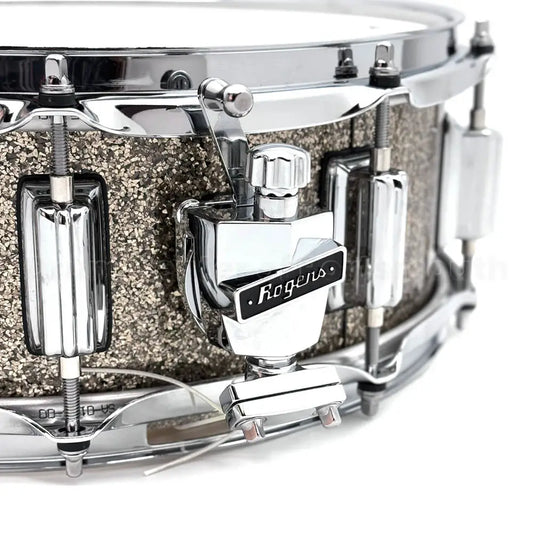 EMBARGOED - ACTIVATE OCT 27 - Rogers Dayton Snare Drum 14x5 Ginger Glass - Drum Center Of Portsmouth