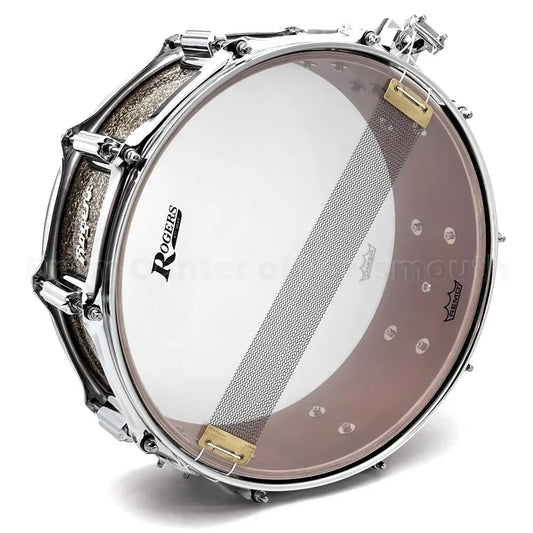 EMBARGOED - ACTIVATE OCT 27 - Rogers Dayton Snare Drum 14x5 Ginger Glass - Drum Center Of Portsmouth