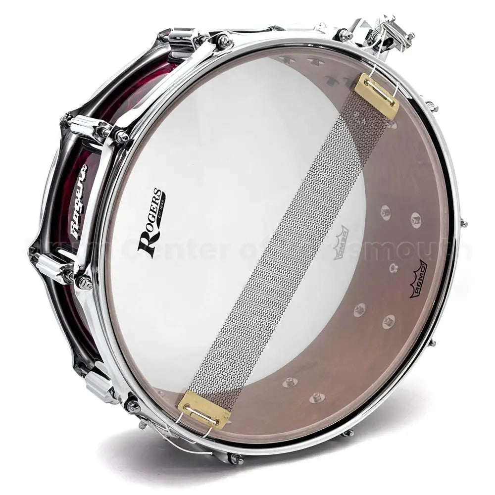 EMBARGOED - ACTIVATE OCT 27 - Rogers Dayton Snare Drum 14x5 Red Diamond Pearl - Drum Center Of Portsmouth