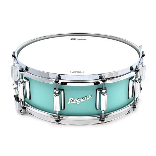 Rogers Dyna-Sonic Snare Drum 14x5 Satin Seafoam - Drum Center Of Portsmouth