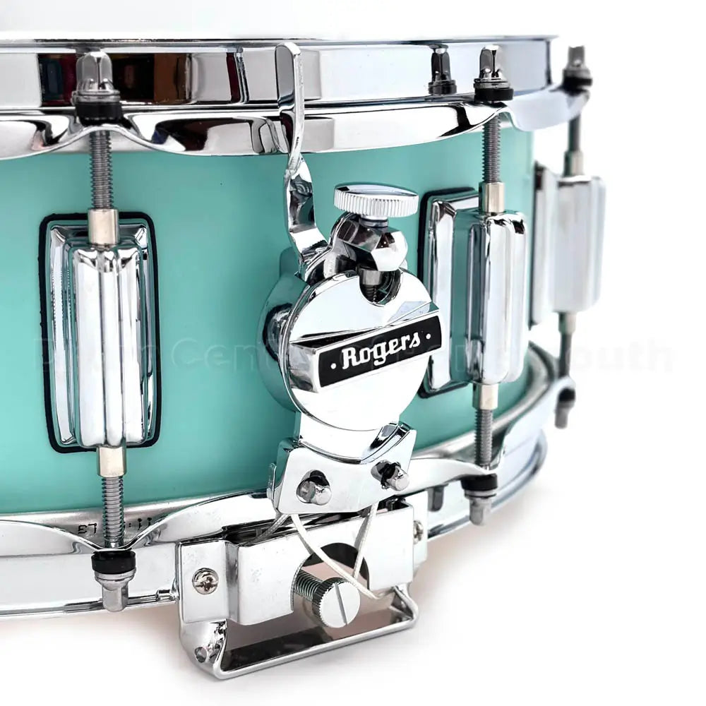 Rogers Dyna-Sonic Snare Drum 14x5 Satin Seafoam - Drum Center Of Portsmouth