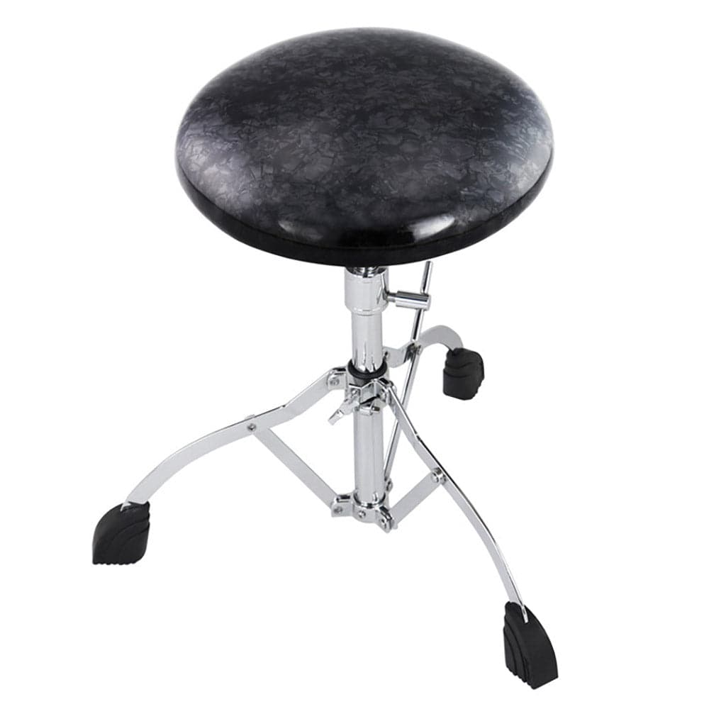 Used Rogers Throne Single Braced Swan Leg Base w/Le Black Diamond Pearl Top - Drum Center Of Portsmouth