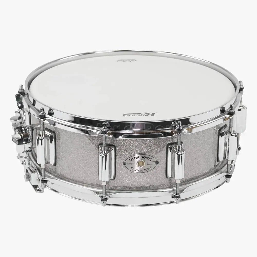 Rogers Dyna-Sonic Snare Drum 14x5 Silver Sparkle - Drum Center Of Portsmouth