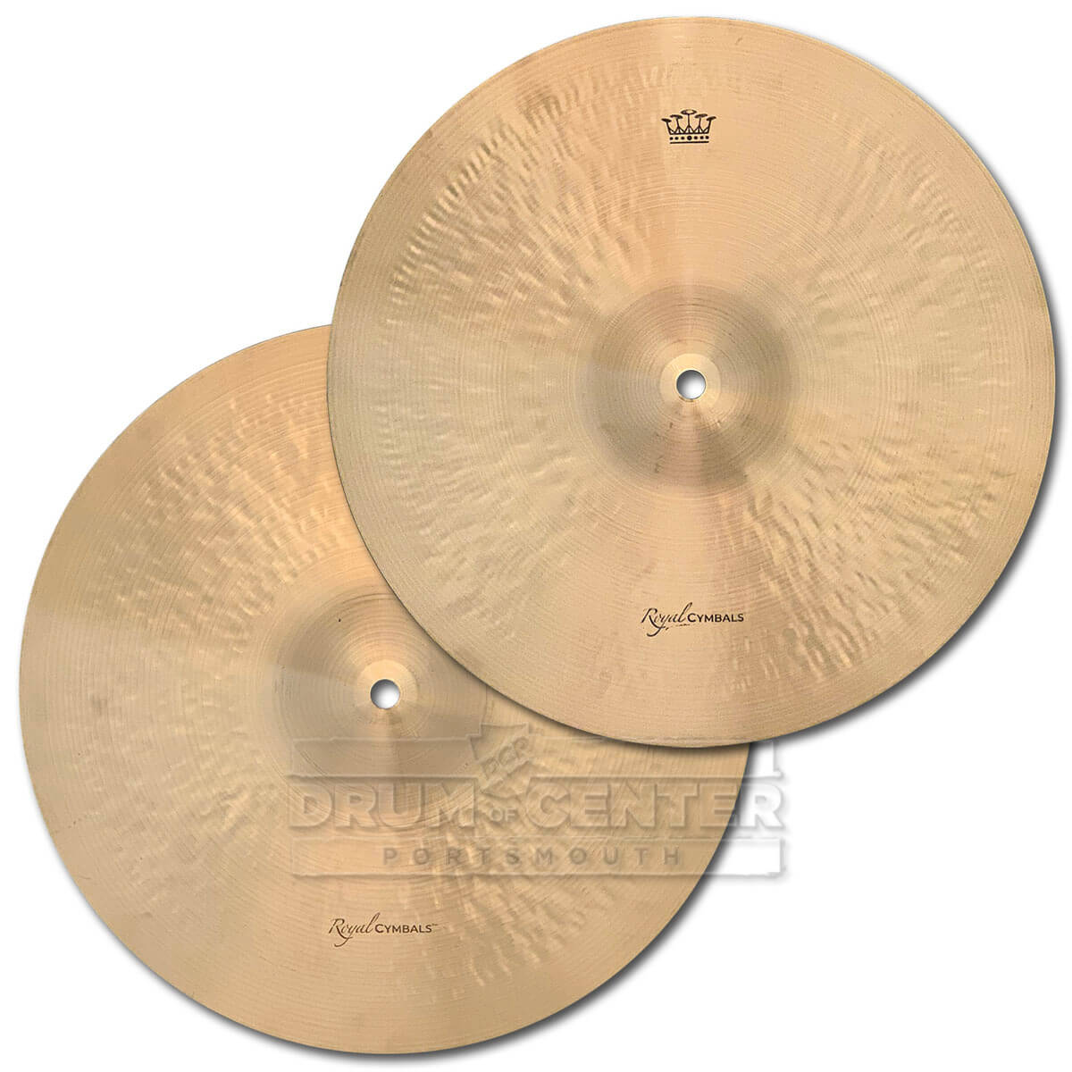 Royal Cymbals Royal Hi Hat Cymbals 13" 937/1147 grams - Drum Center Of Portsmouth