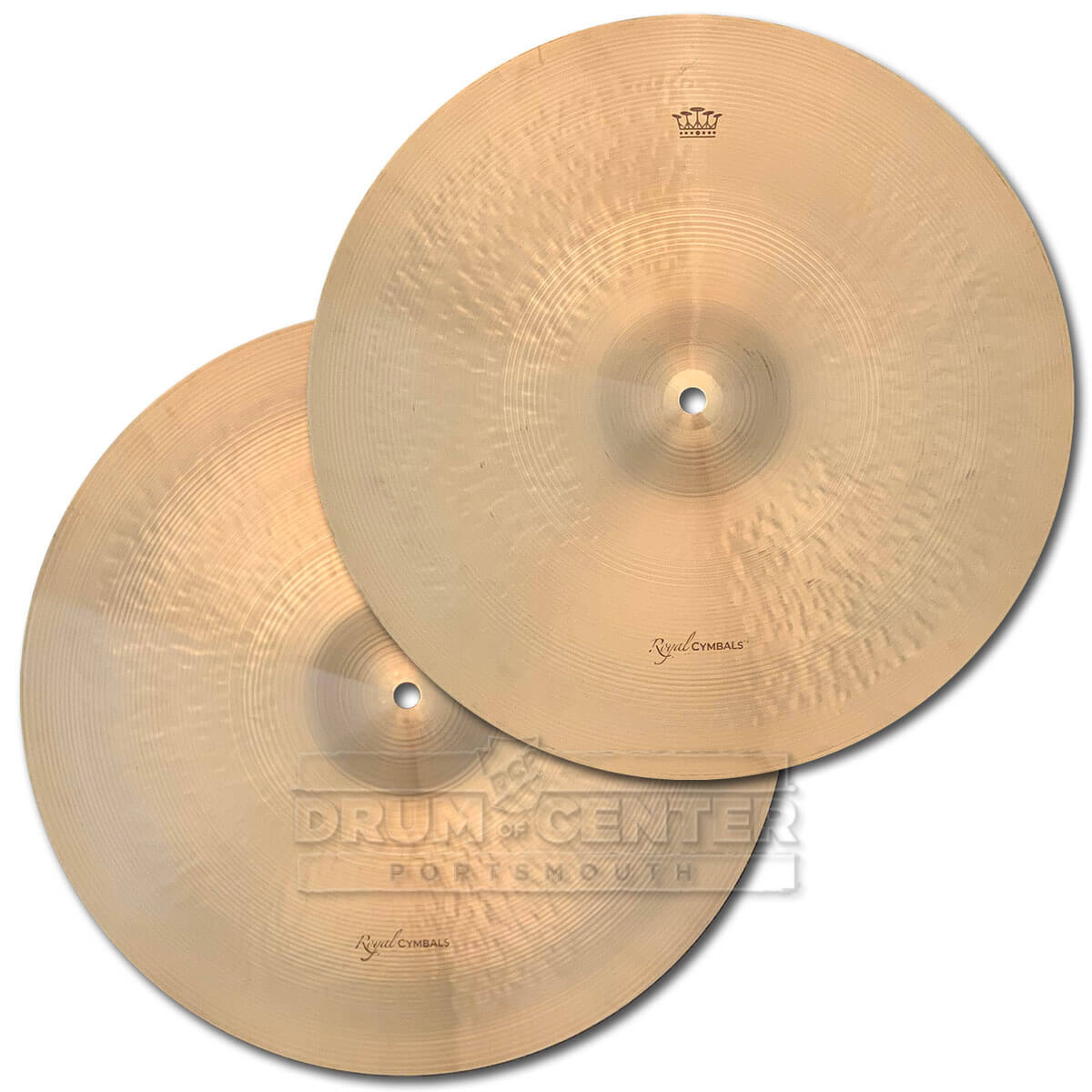 Royal Cymbals Royal Hi Hat Cymbals 15" 1124/1544 grams - Drum Center Of Portsmouth
