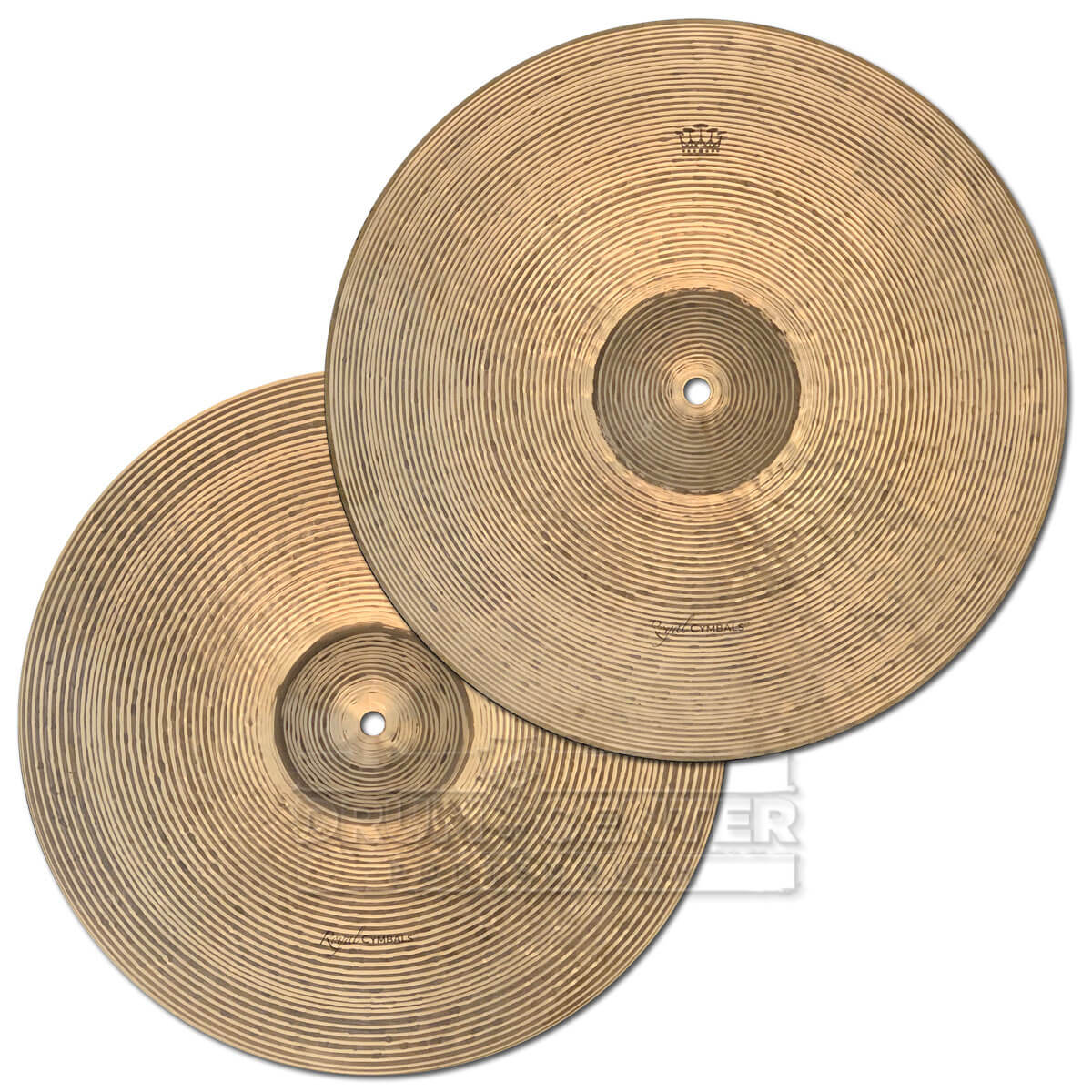 Royal Cymbals Royal Dry Hi Hat Cymbals 14" 1045/1374 grams - Drum Center Of Portsmouth