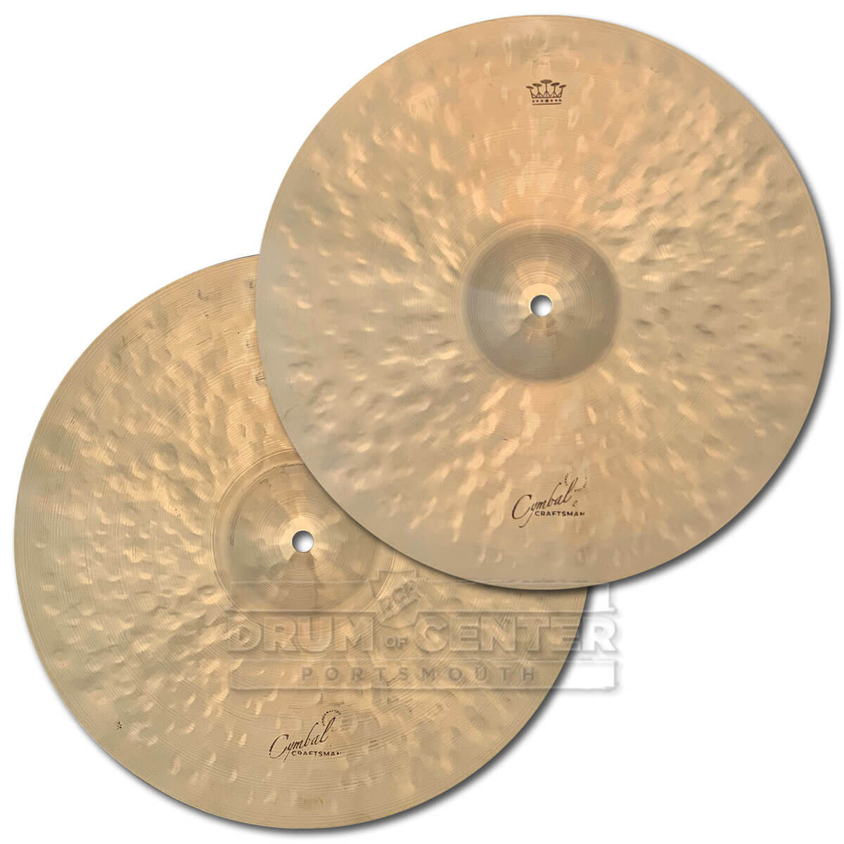 Royal Cymbals Cymbal Craftsman EAK Style Hi Hat Cymbals 15" 1 grams - Drum Center Of Portsmouth