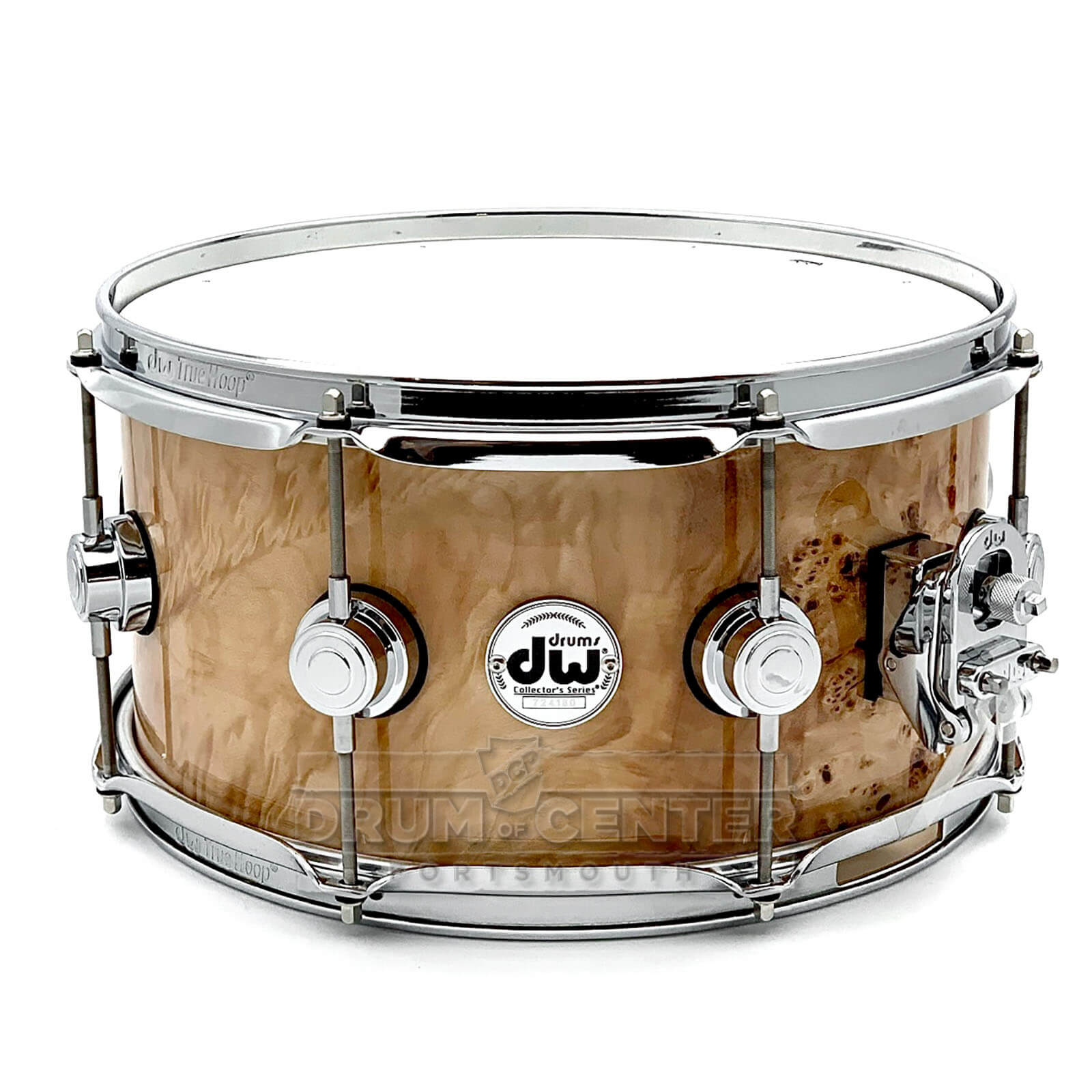 DW Collectors SSC Maple Snare Drum 13x6.5 Exotic Mapa Burl
