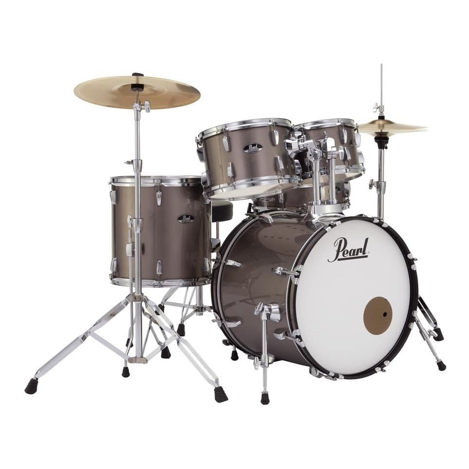 Pearl Roadshow 5 pc Set w/ Hardware & Cymbals - Bronze Metallic