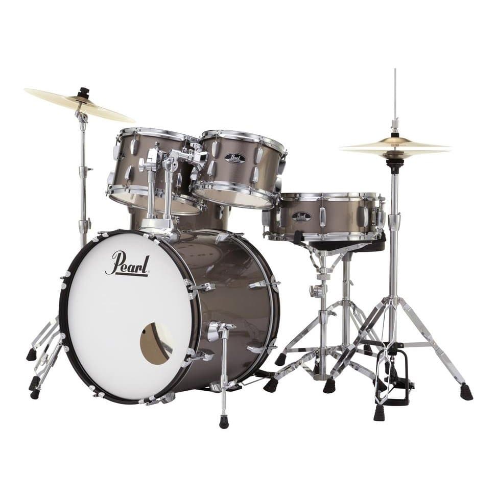 Pearl Roadshow 5 pc Set w/ Hardware & Cymbals - Bronze Metallic