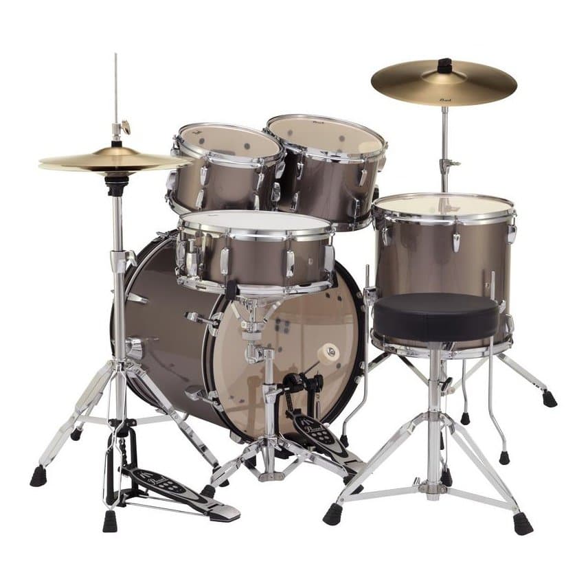 Pearl Roadshow 5 pc Set w/ Hardware & Cymbals - Bronze Metallic